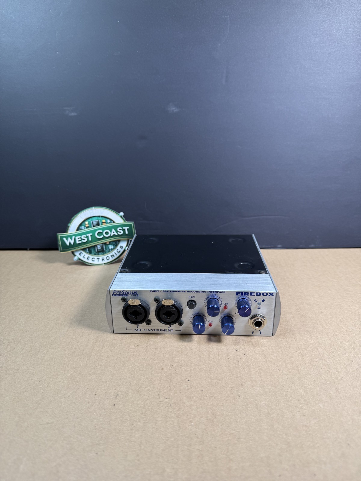 PRESONUS FIREBOX 24 BIT 96K FIREWIRE RECORDING INTERFACE - NO POWER CORD