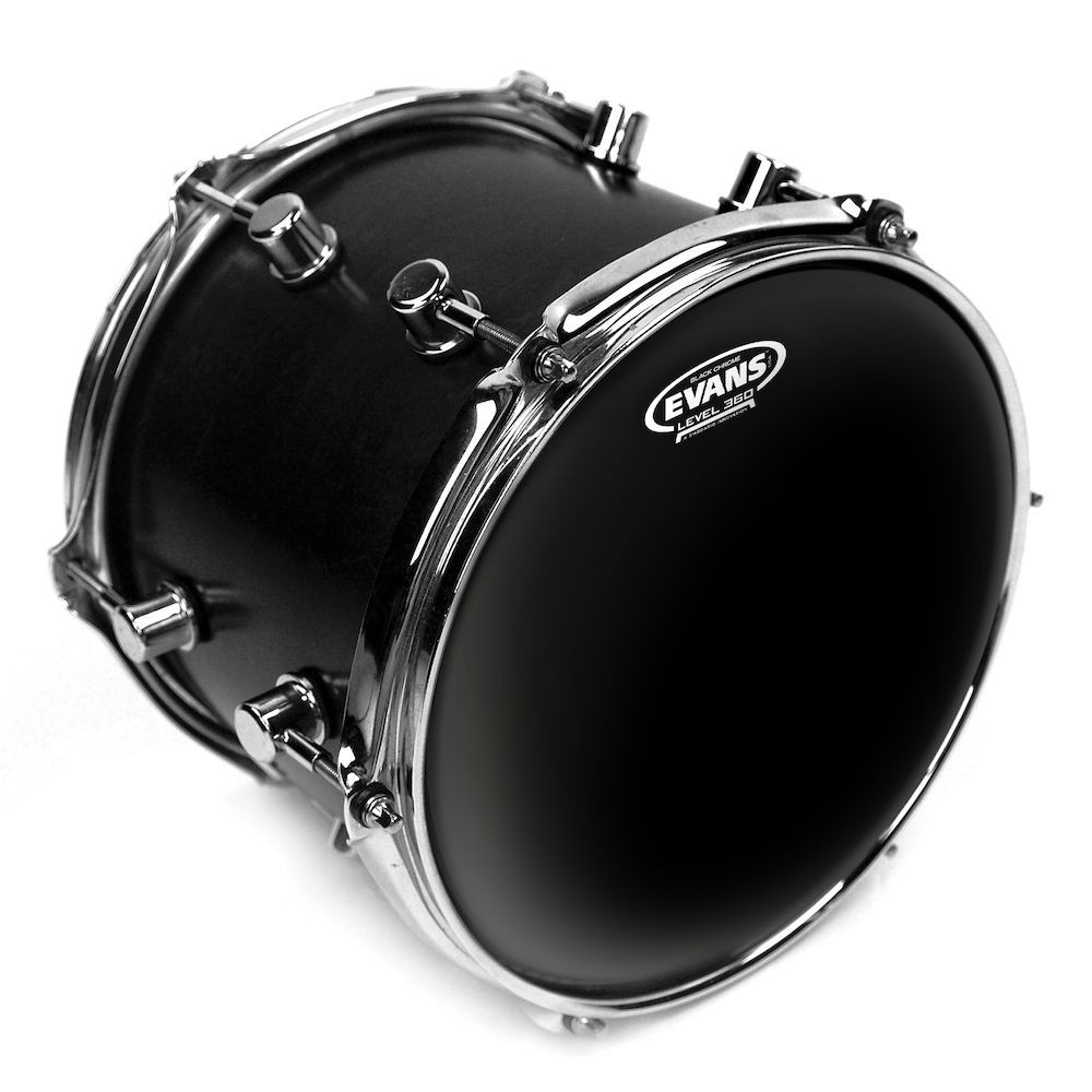 Evans Black Chrome Drum Head - 8"