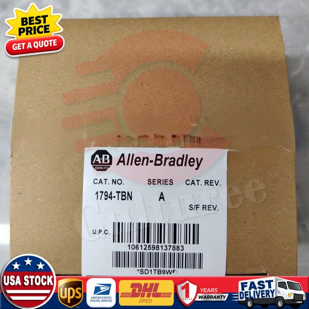 Sealed Allen Bradley 1794-TBN Flex Terminal Base IN BOX FAST SHIP NEW