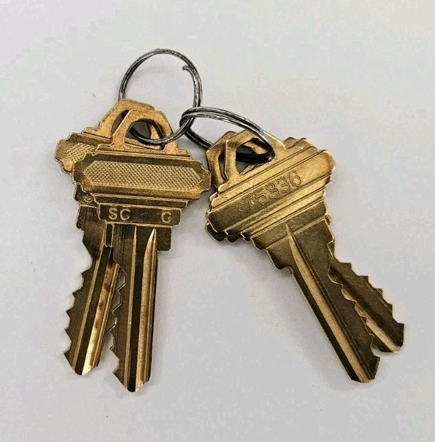 4 Same Precut GMS Brand Set Up Keys, New