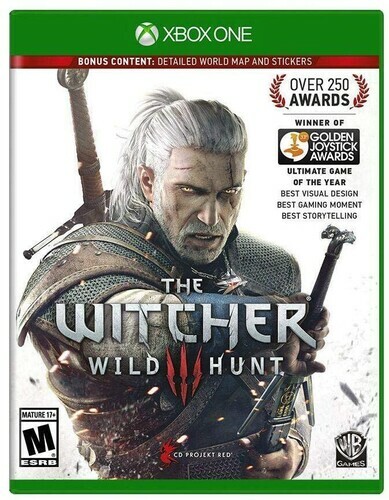 The Witcher: Wild Hunt for Xbox One Video Game New, Sealed