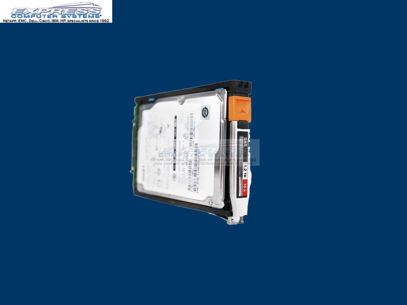 EMC 1.2TB 10K SAS 6Gb 2.5" w/tray for VNX5800 VNX6GSDAE25 VNXB6GSDAE25 VNX