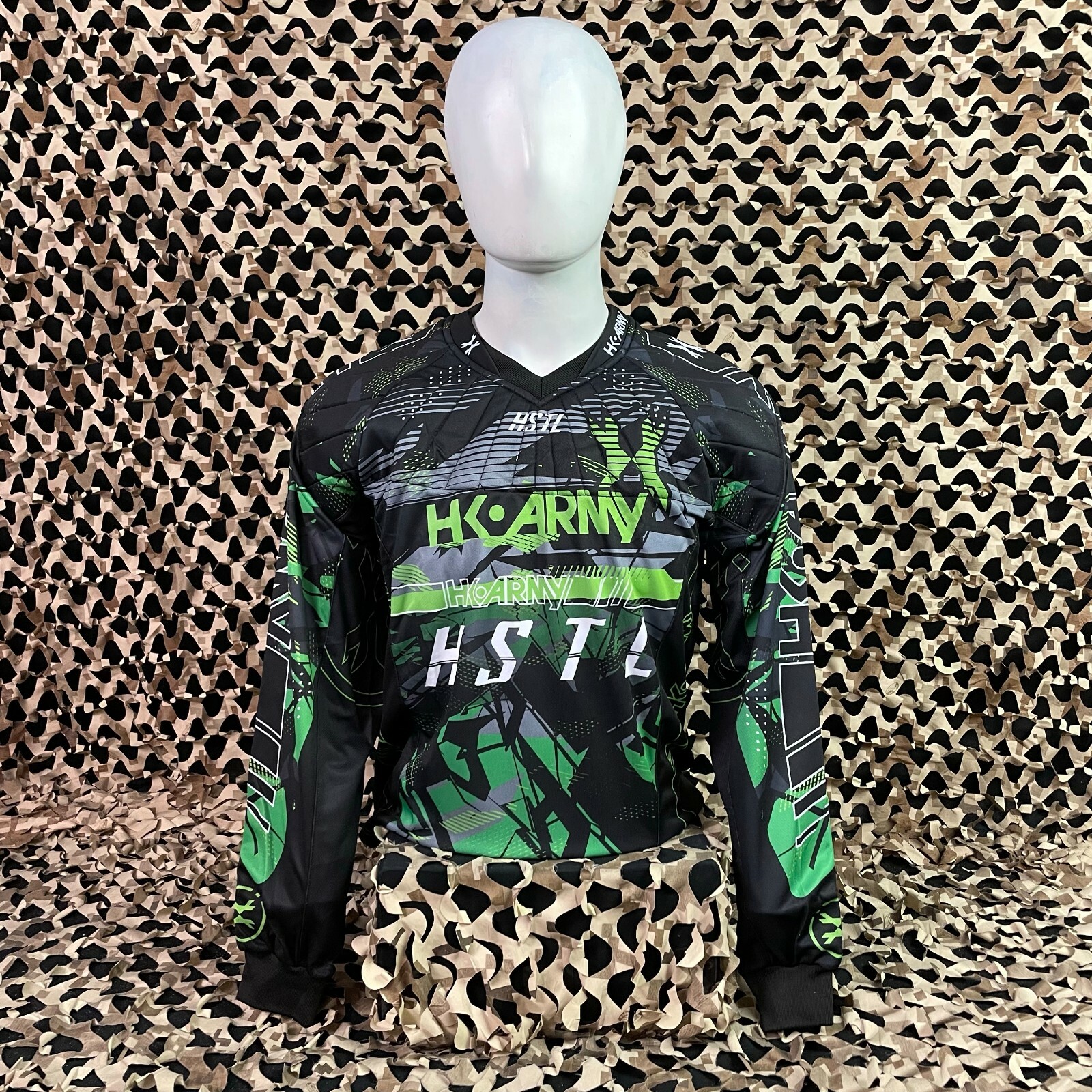 NEW 2XL HK Army HSTL Paintball Jersey - Slime