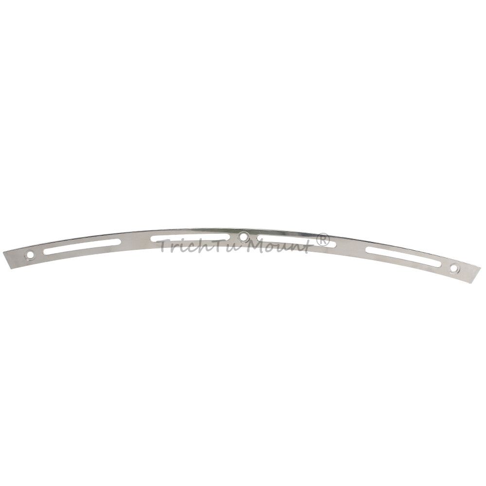 Chrome Slotted Windshield Windscreen Trim for Harley Electra Street Glide FLHX