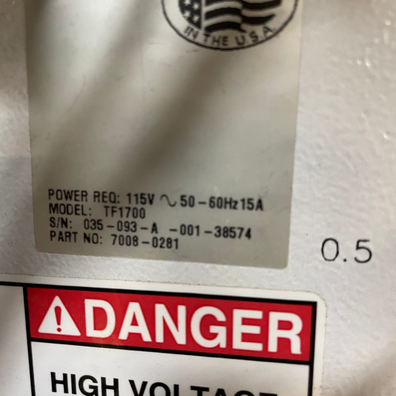 PACE ThermoFlo Systems TF 1700 BGA Rework System (241007)