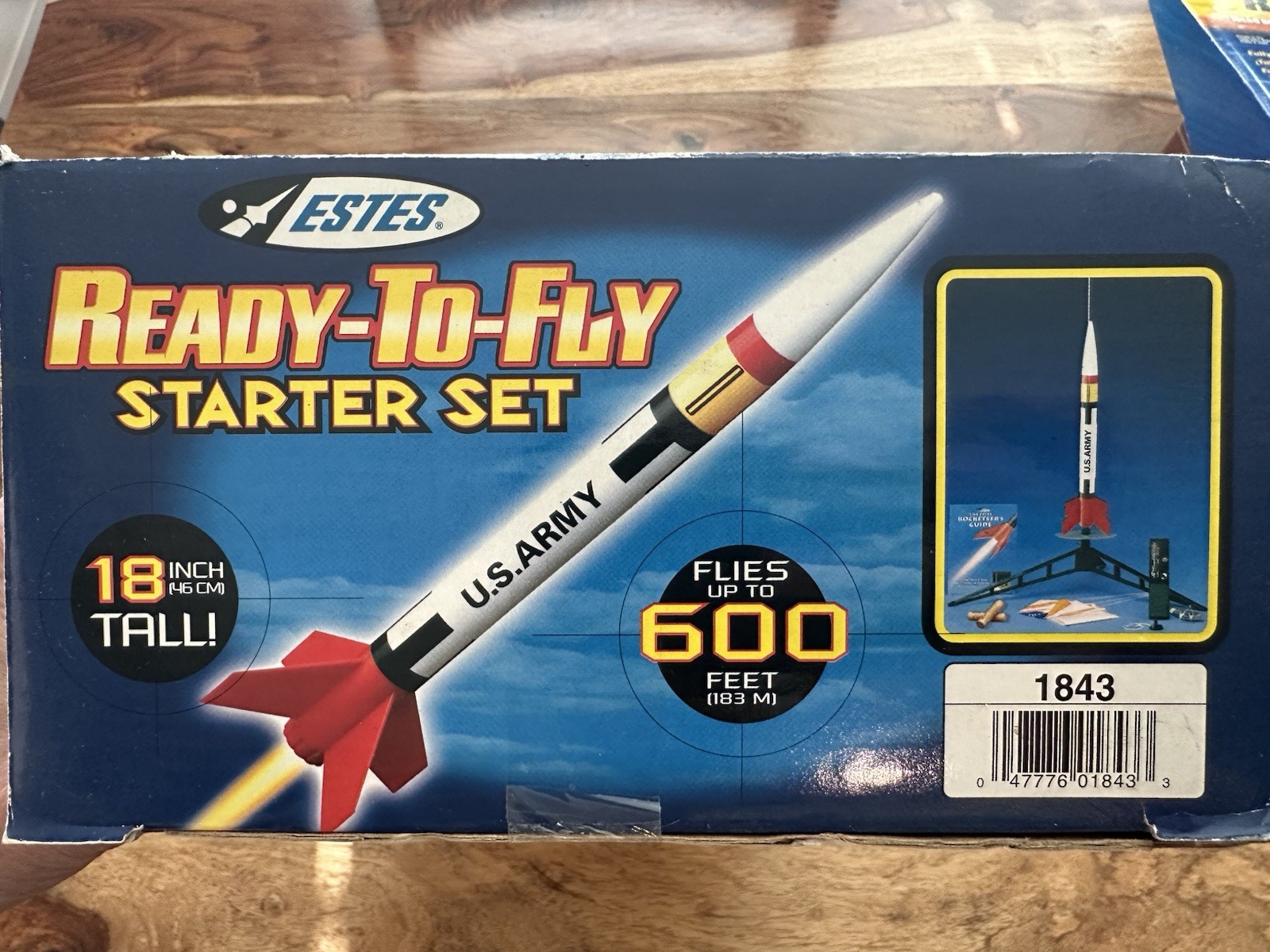 ESTES Model Rocket Starter Sets Patriot #1843 & Riptide #1403 *NO ENGINES*