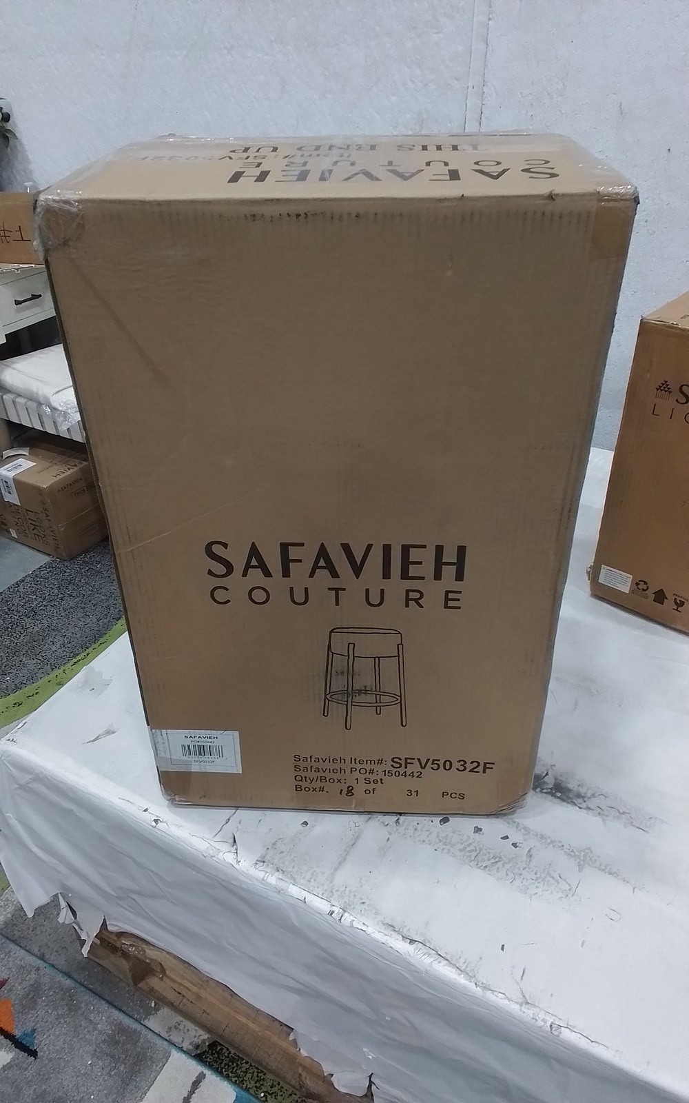 Safavieh PAISLEIGH METAL COUNTER STOOL, Reduced Price 2172779912 SFV5032F