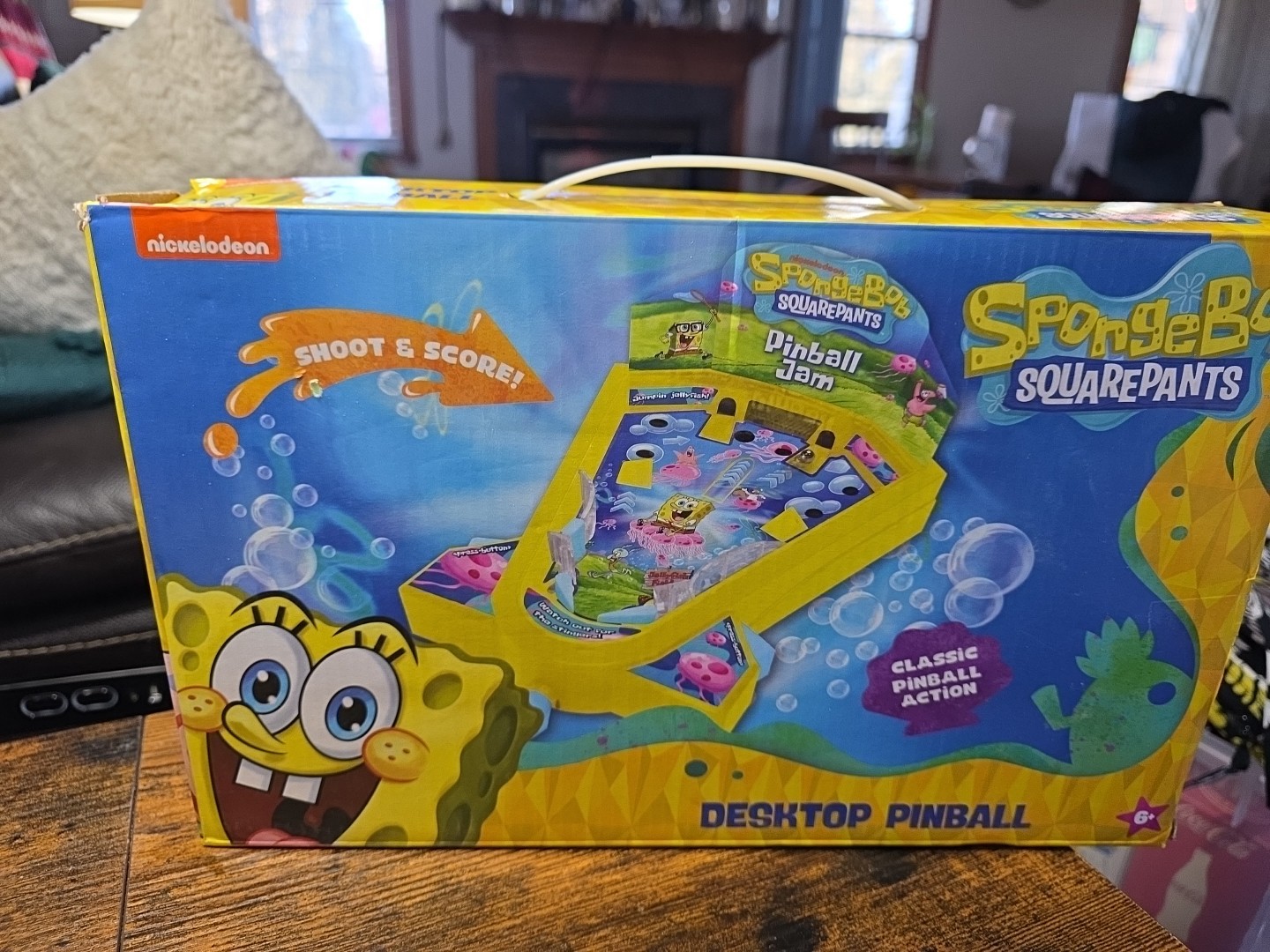 Nickelodeon SpongeBob SquarePants Desktop Pinball 2022  Complete Works Great