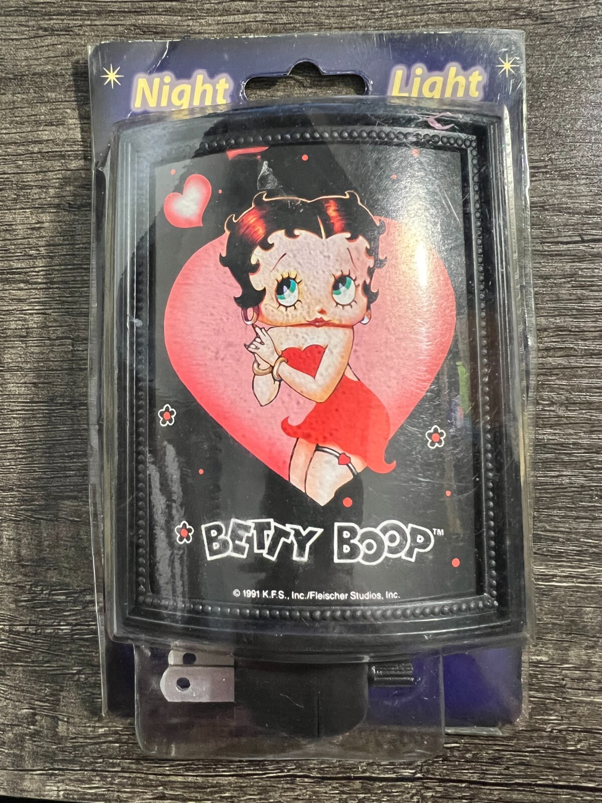 Betty Boop 2001 Luminaria Night Light  Salamander Graphic