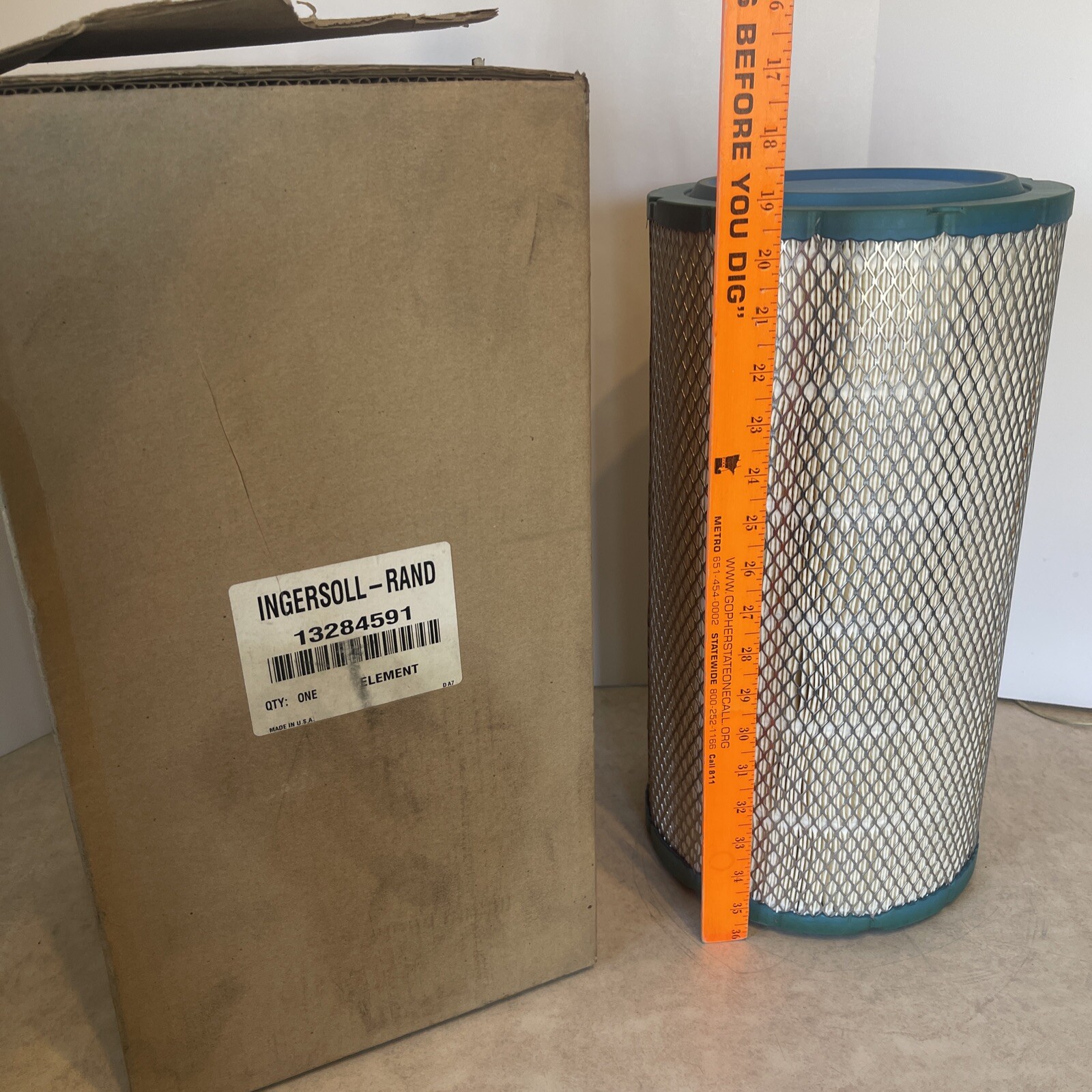 Ingersoll-Rand 13284591 Air Filter  Air Compressor New Open Box USA 13 284 591