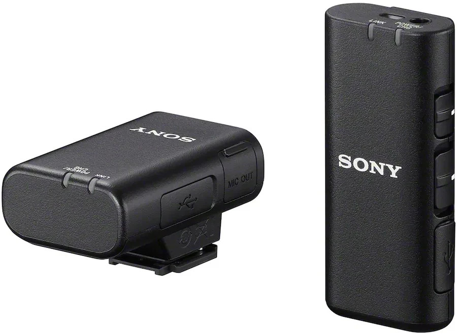 Sony ECMW2BT Wireless Bluetooth Microphone Omnidirectional Camera Mic