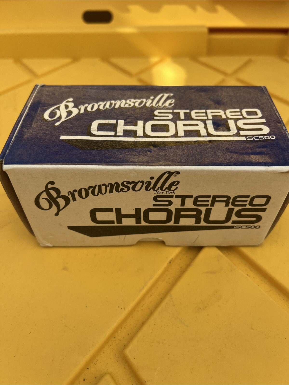 Vintage Brownsville Stereo Chorus SC500 Guitar Pedal - Made in Korea