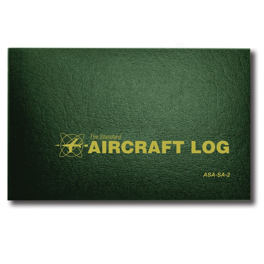 ASA THE STANDARD® Aircraft Log (Hardcover)