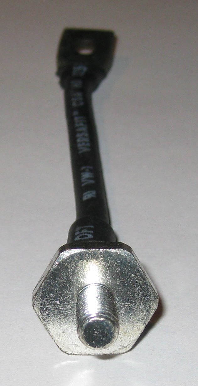35 Amp 35 Volt Stud Mounted Diode with Wire and Lug - Wind and Solar Blocking
