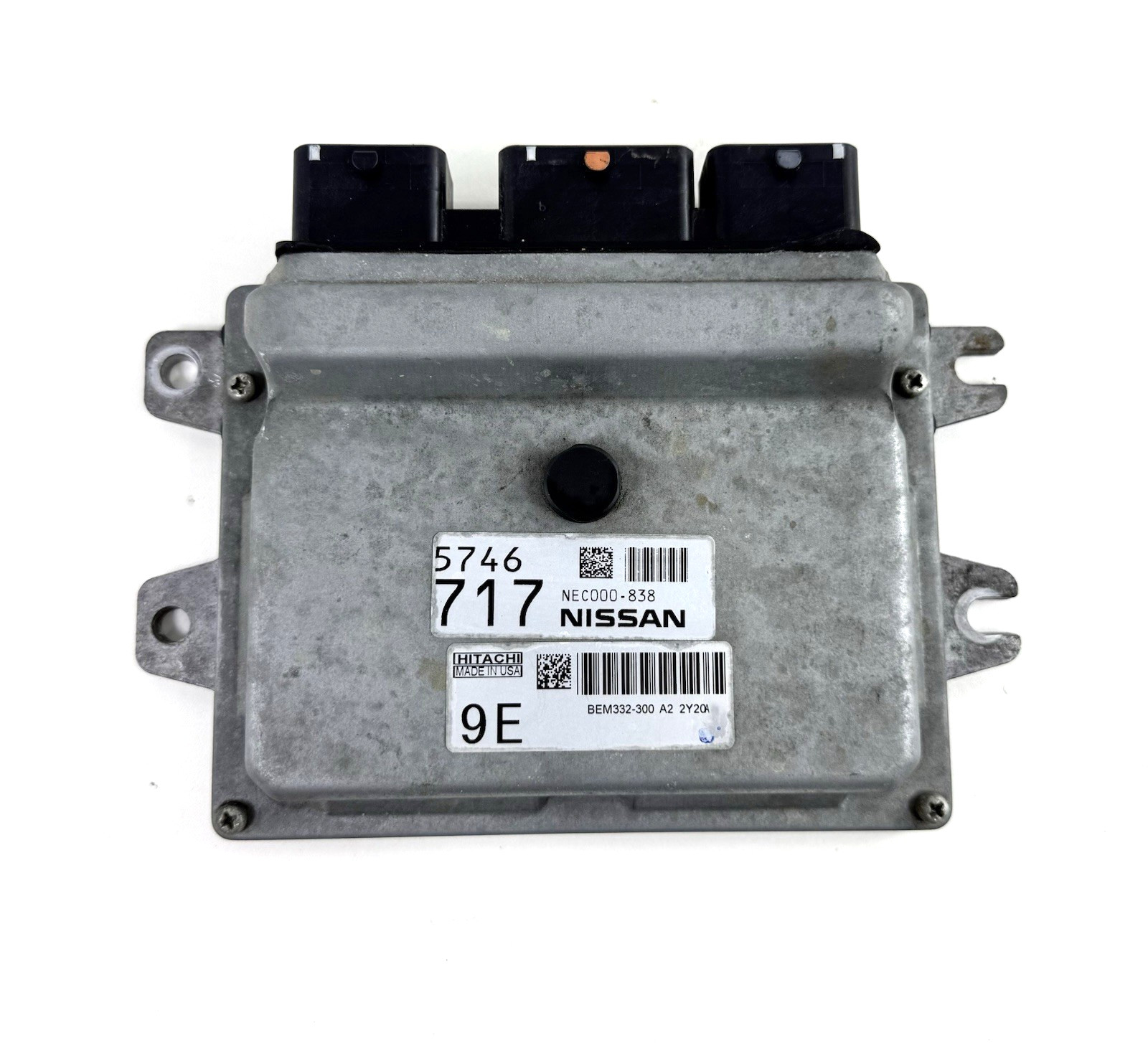 2013 Nissan Versa Sedan 1.6L A/T Engine Control Module ECM ECU BEM332-300A2 OEM