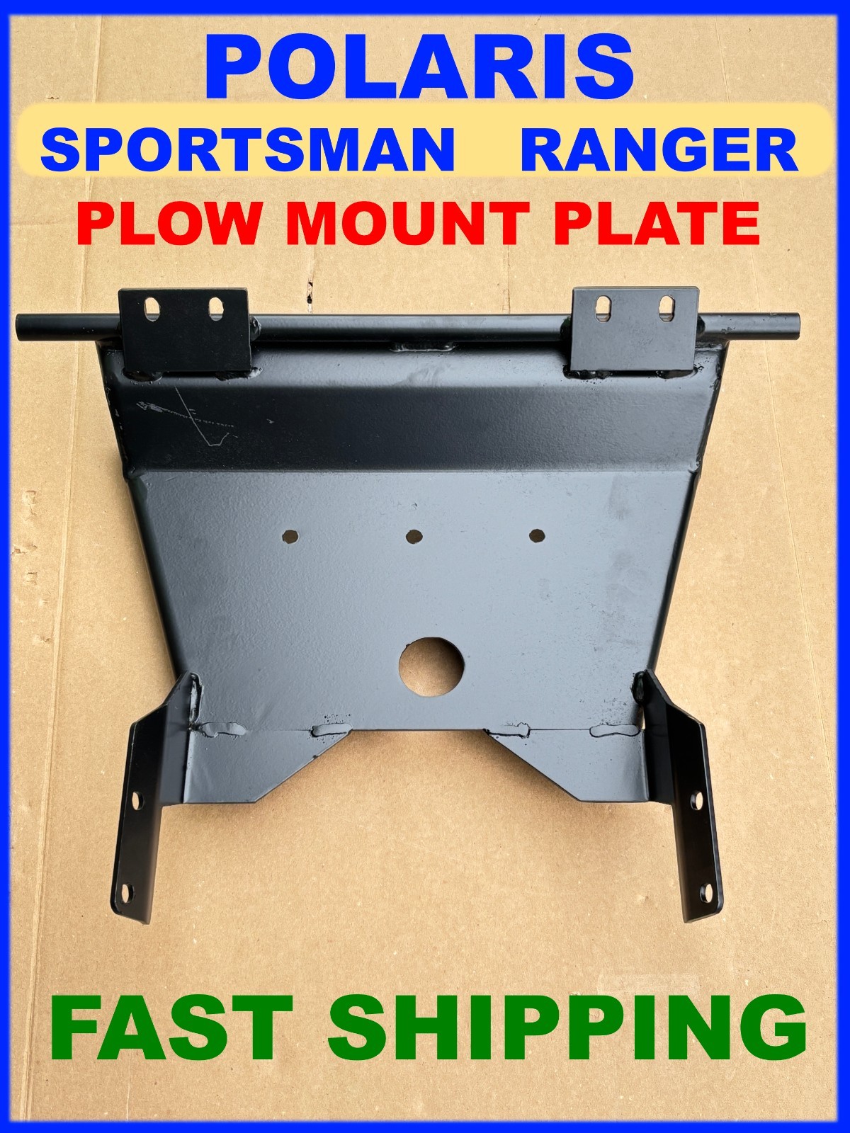 NEW POLARIS SPORTSMAN RANGER GLACIER HD PLOW MOUNT PLATE 2854600 ..FAST SHIPPING