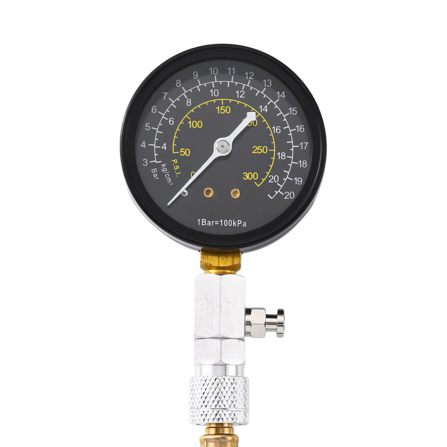 Engine Cylinder Compression Gauge Tester Kit Gas Engine Diagnostic Tester Tool