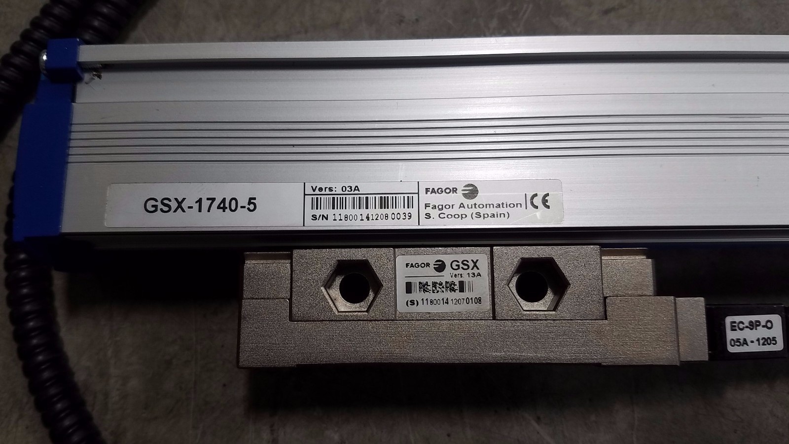 Fagor High-end incremental linear encoder – G Series GSX-1740-5 