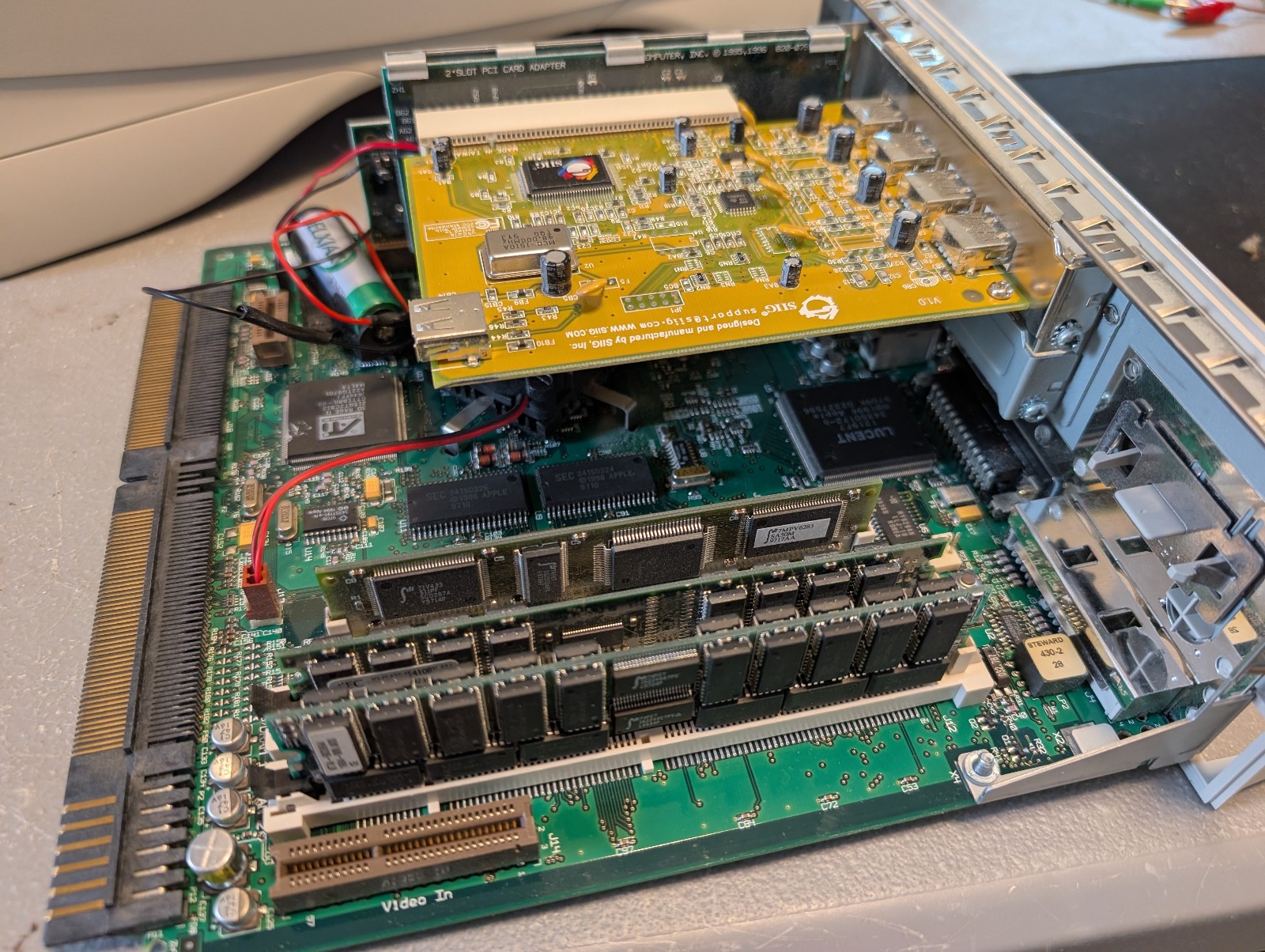 PowerMac 6500/250 - 96MB/32GB SSD - tested working - see notes