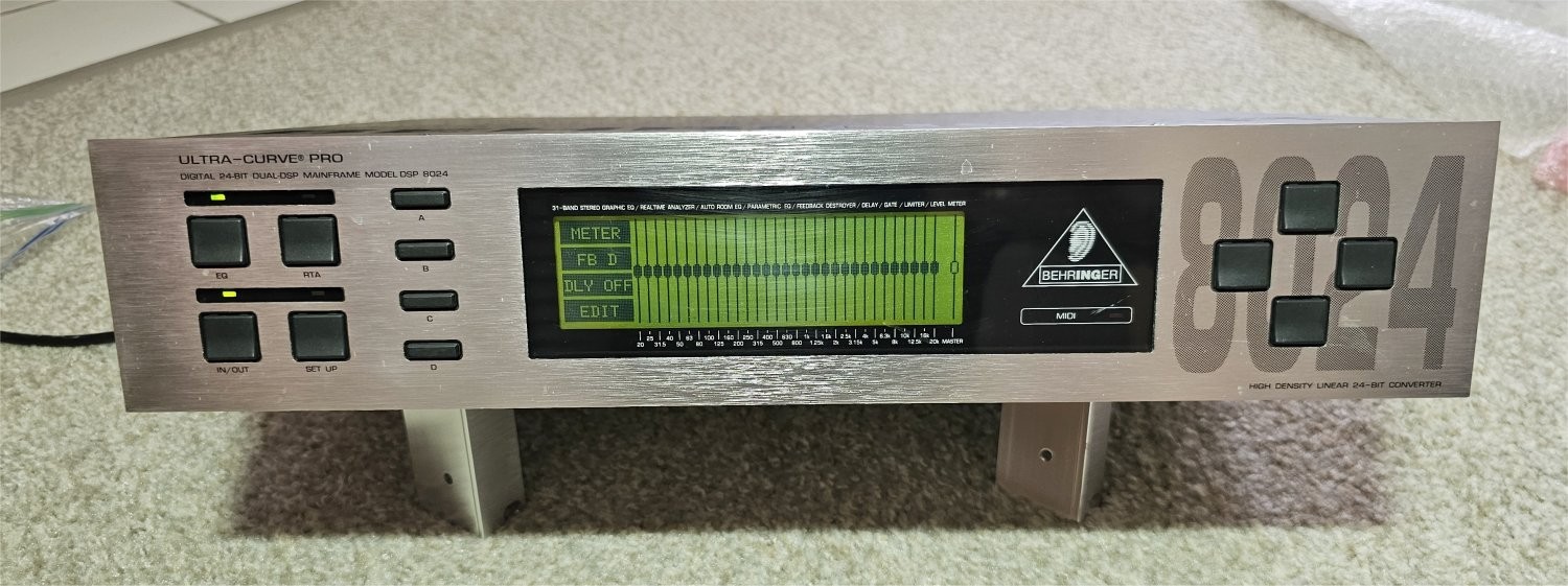 Behringer DSP8024 v1.3 Ultra-Curve Pro Digital Processor 24bit Dual