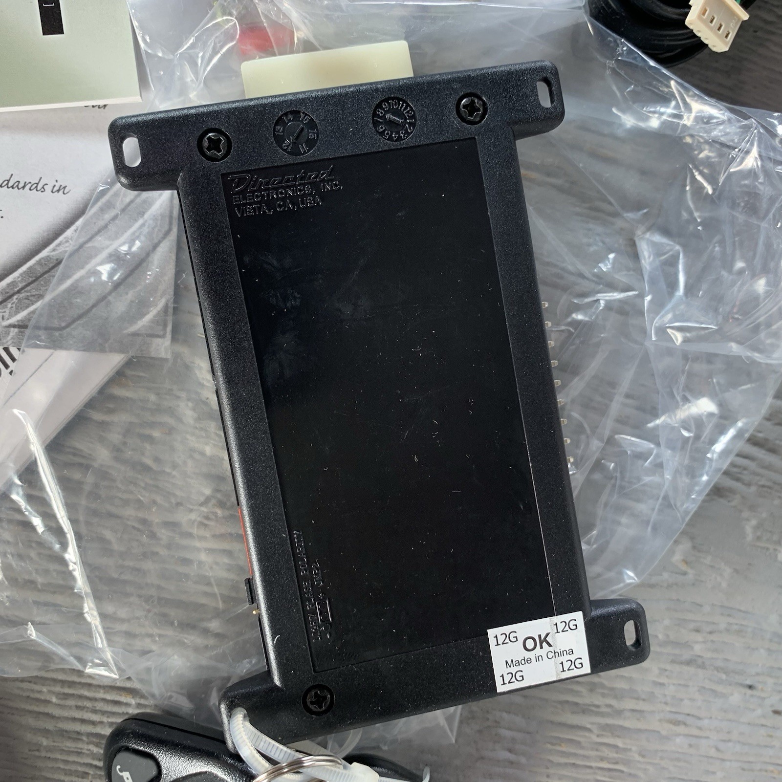 Avital Model 4103 1-Way Remote Engine Start With Keyless Entry, 2 Remotes