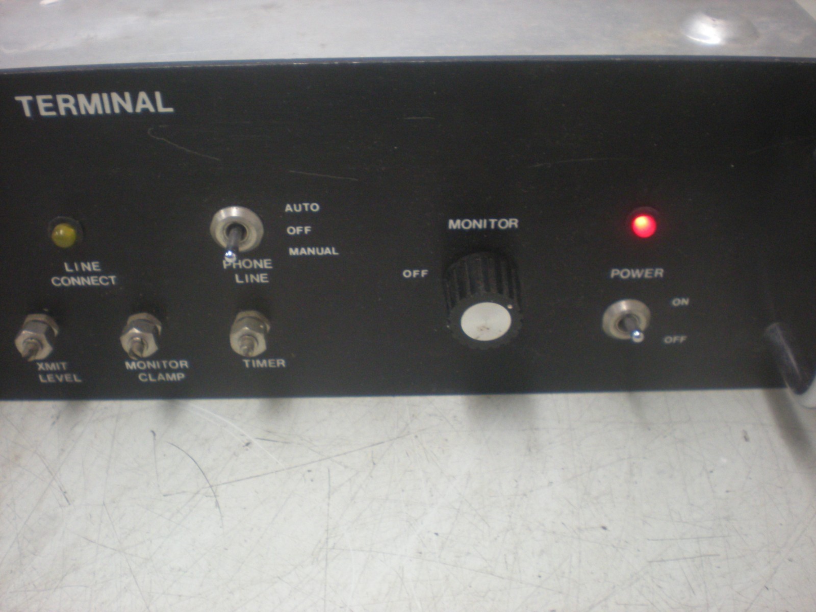 Vintage SYT Model 861 Automatic Duplex Terminal - Powers On and Emits 5 Beeps