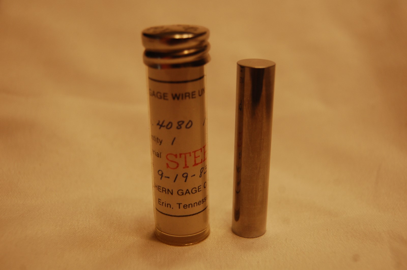 Machinist Gauge Pins .4080 Diameter Durplate - USA