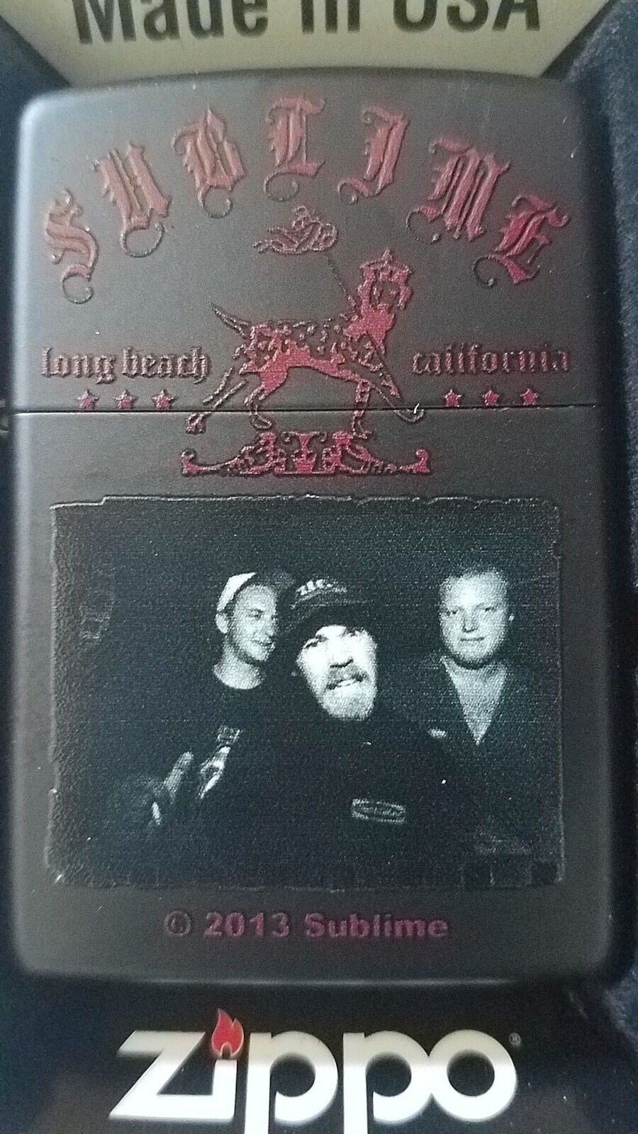 Zippo 43883 Sublime Black Matte