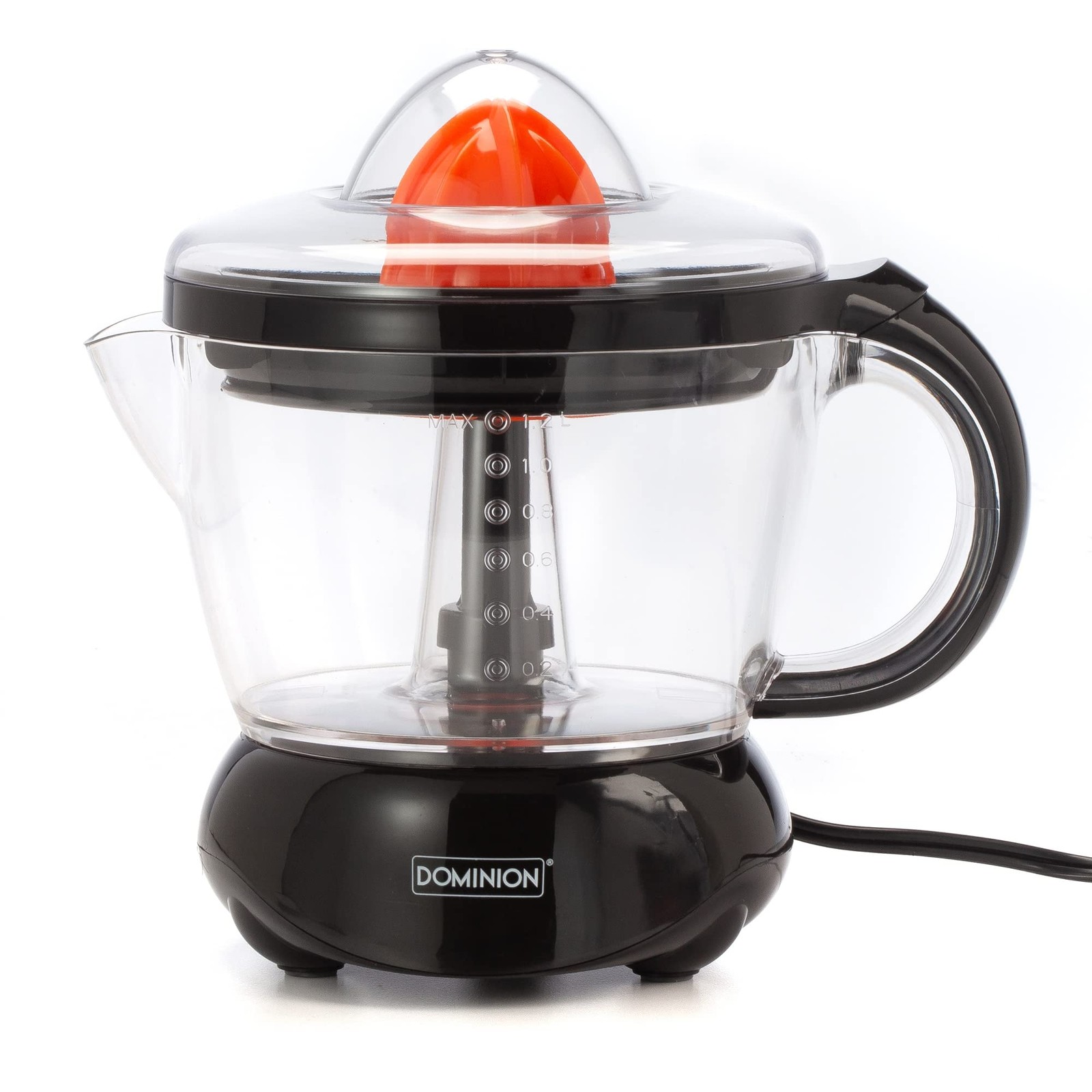 BPA-Free Electric Citrus Juicer Extractor Compact Volume Pulp Control Oranges