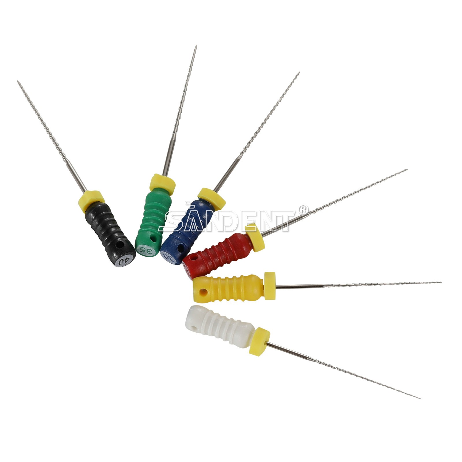Dental Endodontic Files Posterior Root Canal Holder 10Packs Niti H File Hand Use