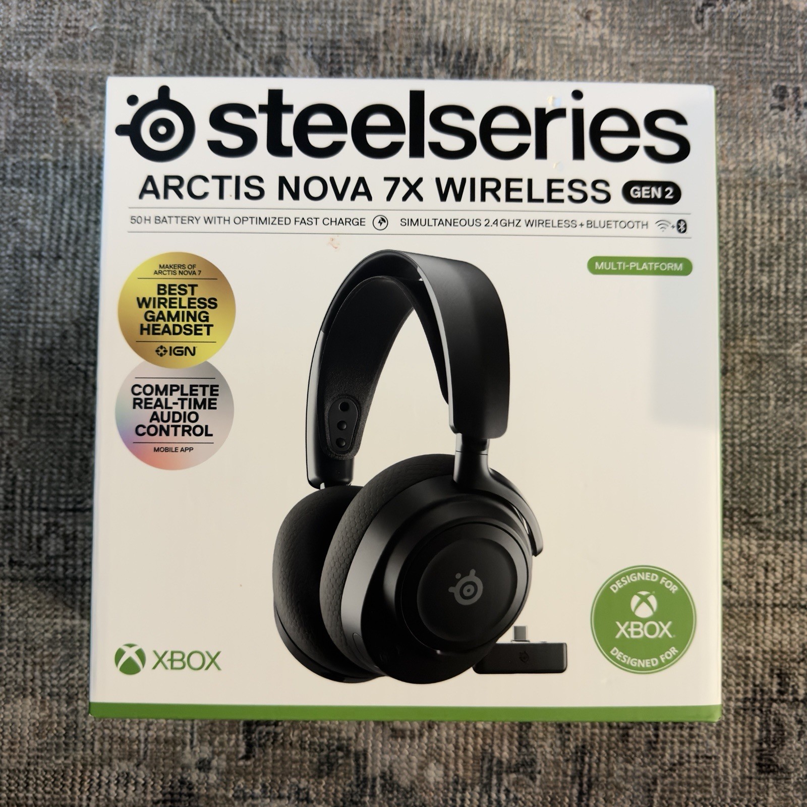 STEELSERIES ARCTIS NOVA 7X WIRELESS GEN 2 GAMING HEADSET XBOX PS5 PC NEW SEALED