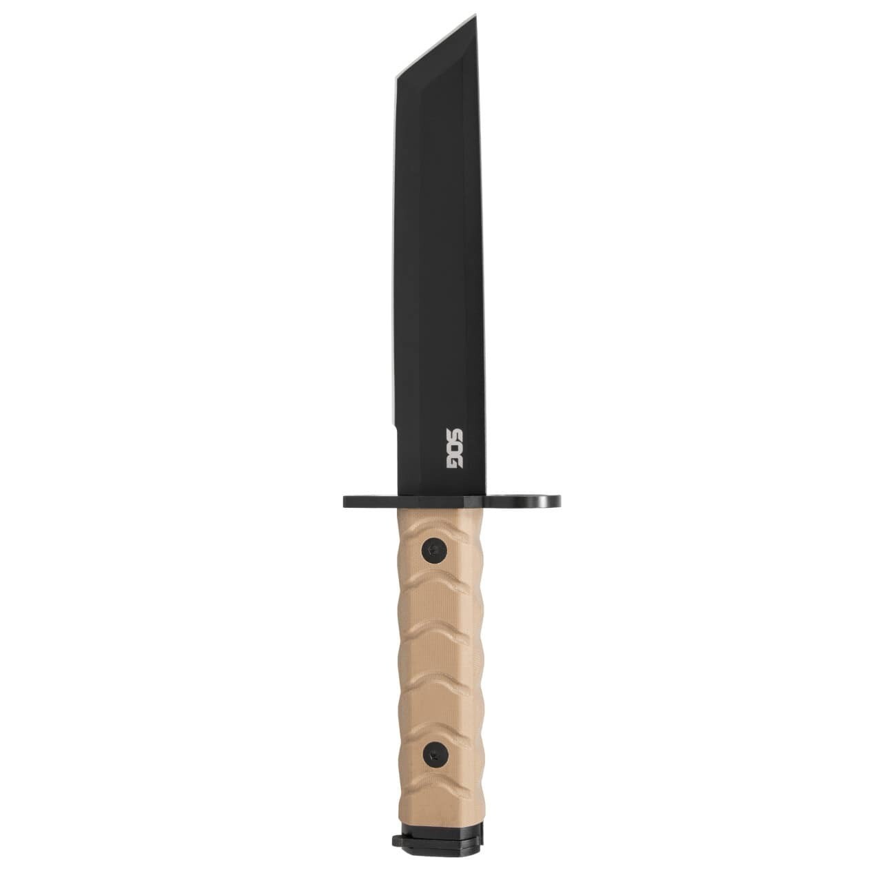 SOG BAR15T Tanto Bayonet 7.1" AUS-8 Steel Black PVD Finish G10 Handle BY1003-BX