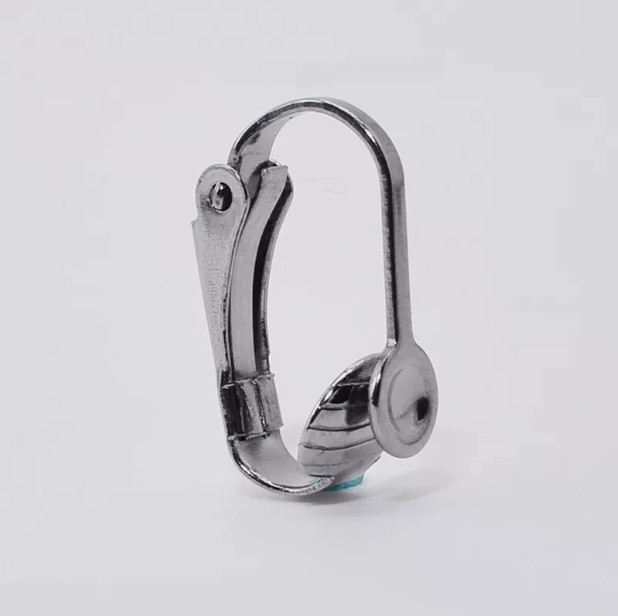700pcs 304 Stainless Steel Clip On Earring Findings Non-Pierced Earwires 10x15mm