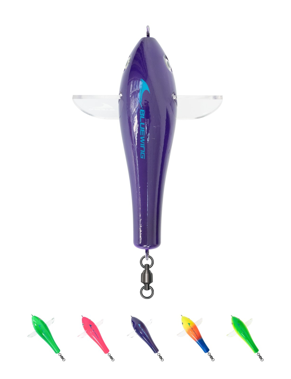 BLUEWING Deluxe Trolling Birds Through Wire Bird Fishing Teaser US Seller