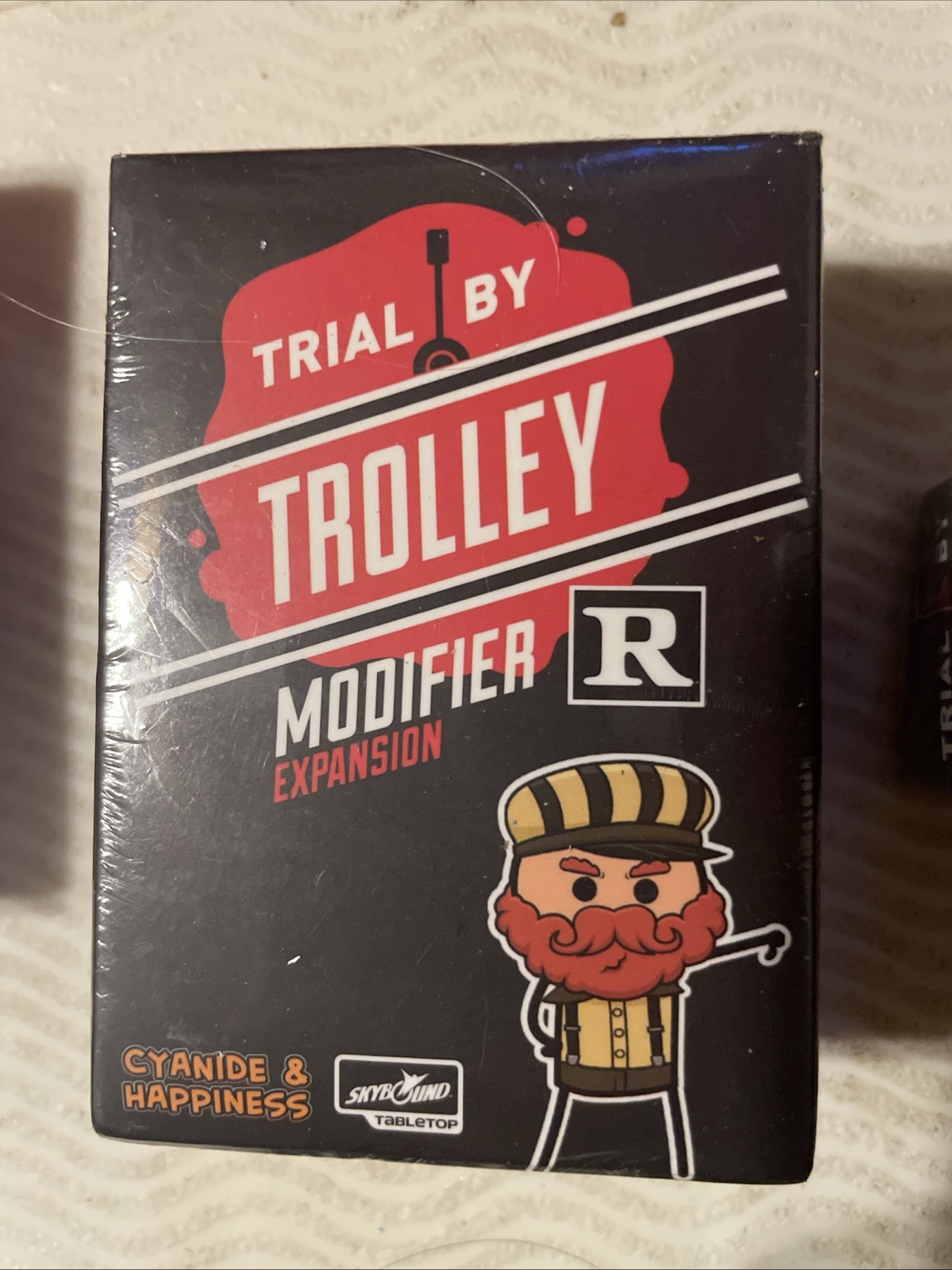 TRIAL BY TROLLEY MODIFIER EXPANSION R CARD GAME 2020 CYANIDE & HAPPINESS NEW
