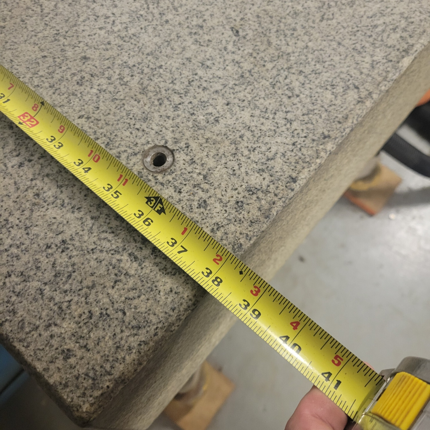 Starrett Granite Surface Plate 38"x34"x6"