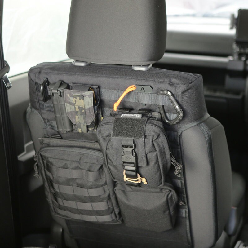 APIO Japan Tactical Seat Back Cover for Suzuki Jimny JB64 JB74 Sierra 1pc Black