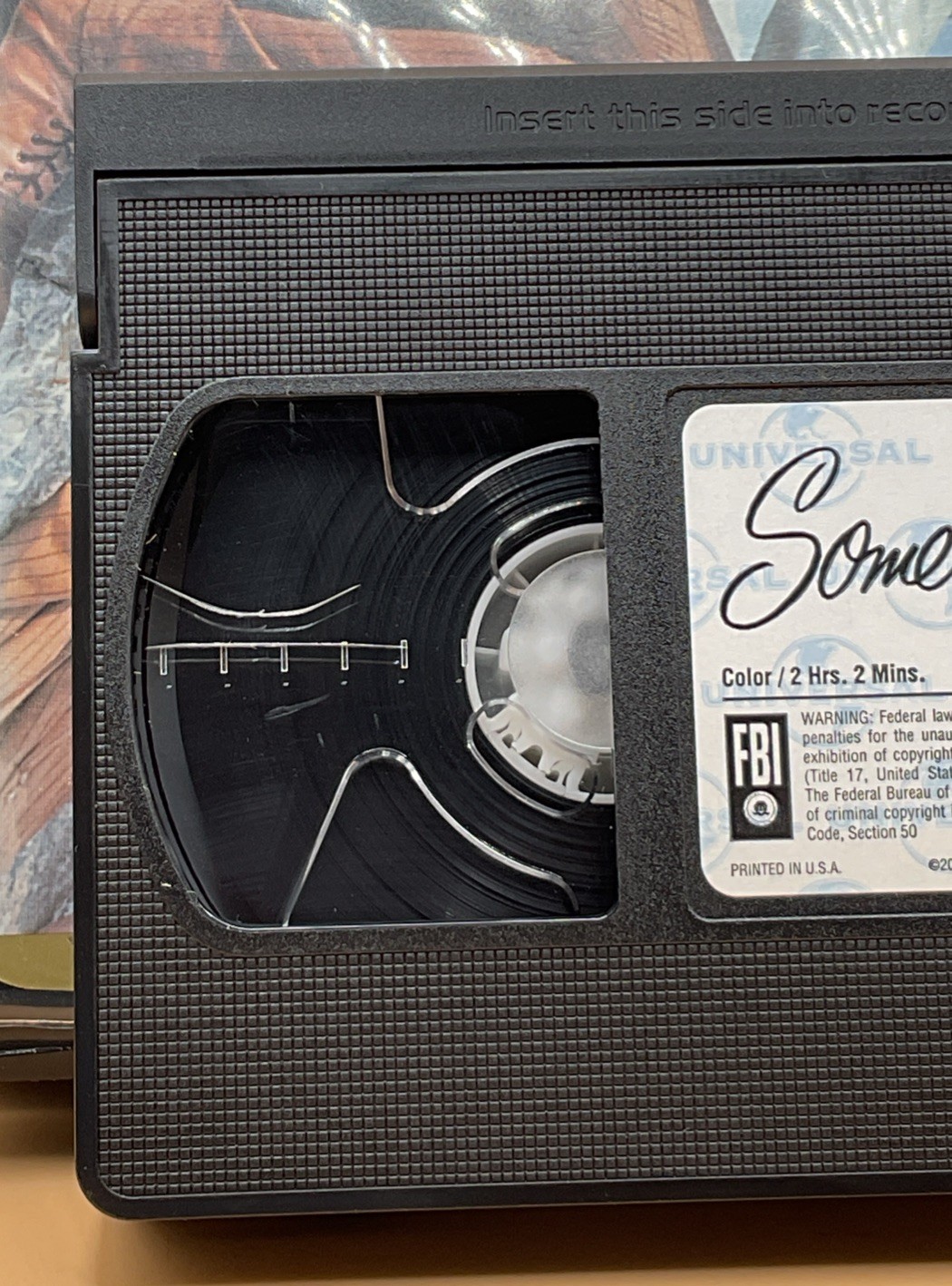 Somewhere In Time VHS 1980, 2000 Clamshell Christopher Reeve **Buy 2 Get 1**