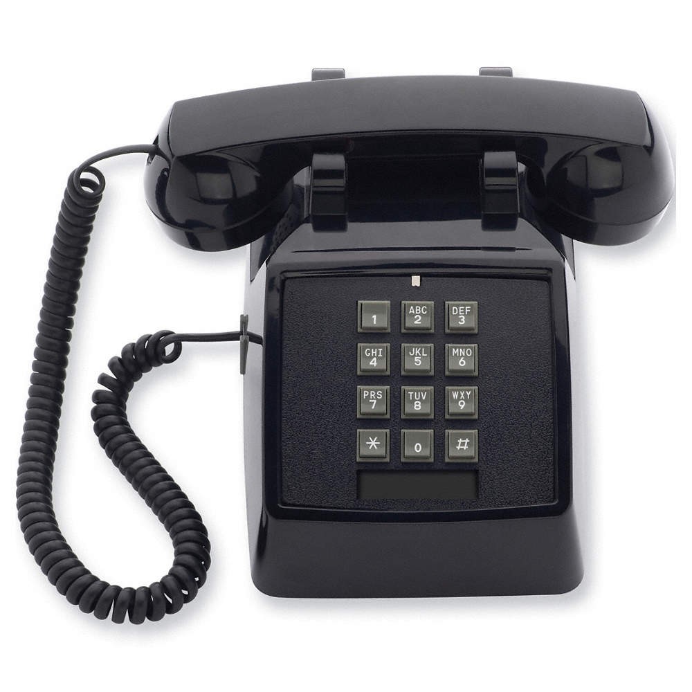 CETIS 2510D NOMW (BK) Standard Desk Phone, Black 3CZG6