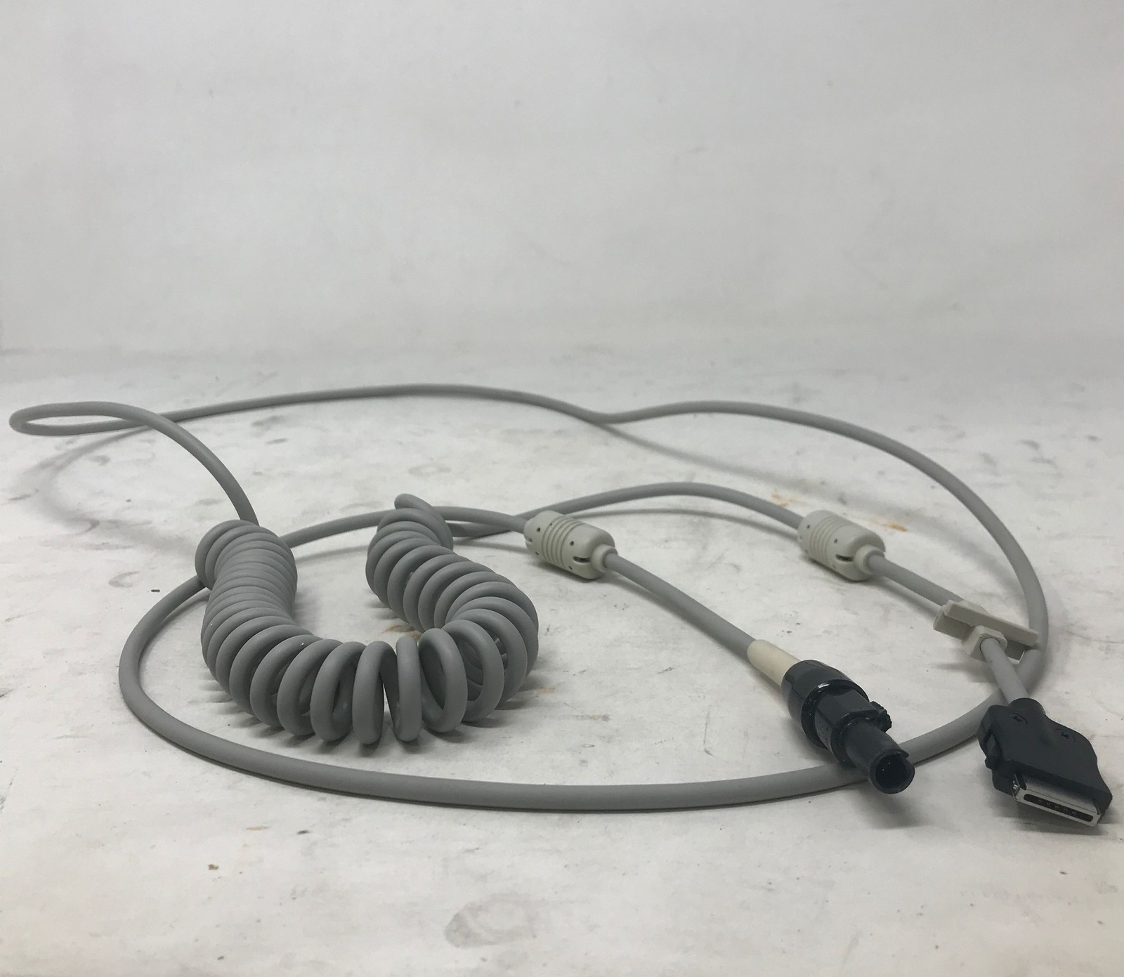 GE Coiled Patient EKG/ECG Acquisition Cable ECAM-GE14-S for GE MAC 5000/5500
