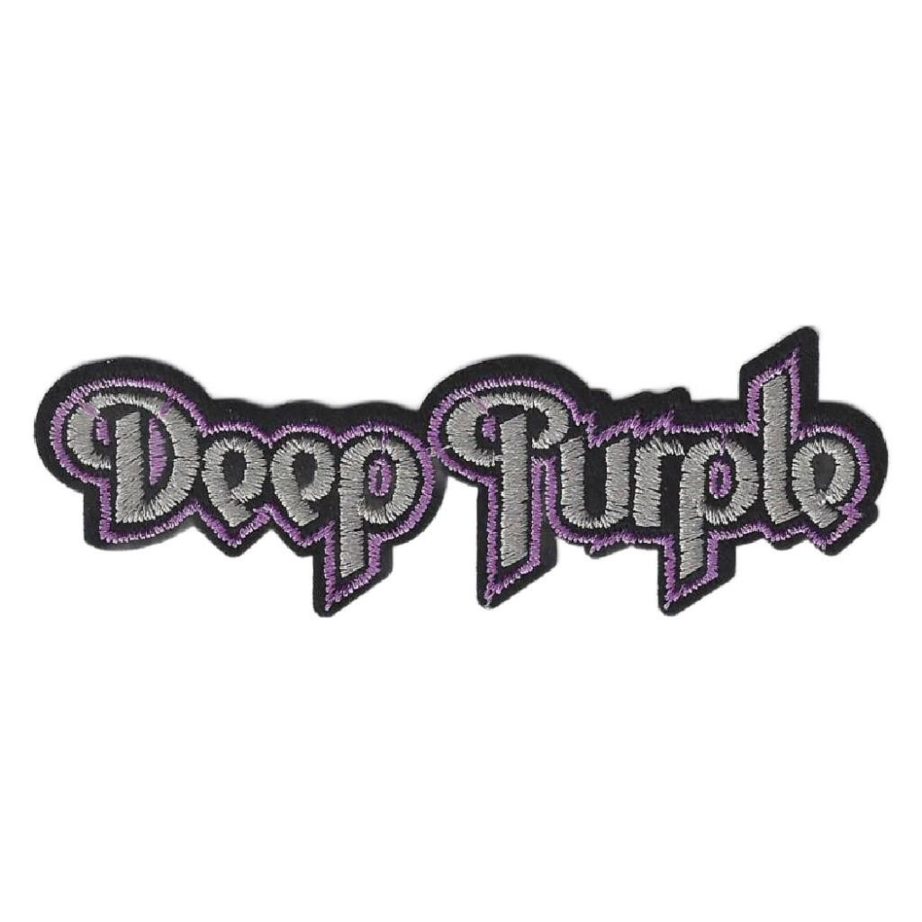 DEEP PURPLE IRON ON PATCH 4.1" Classic Rock Music Band Embroidered Applique NEW