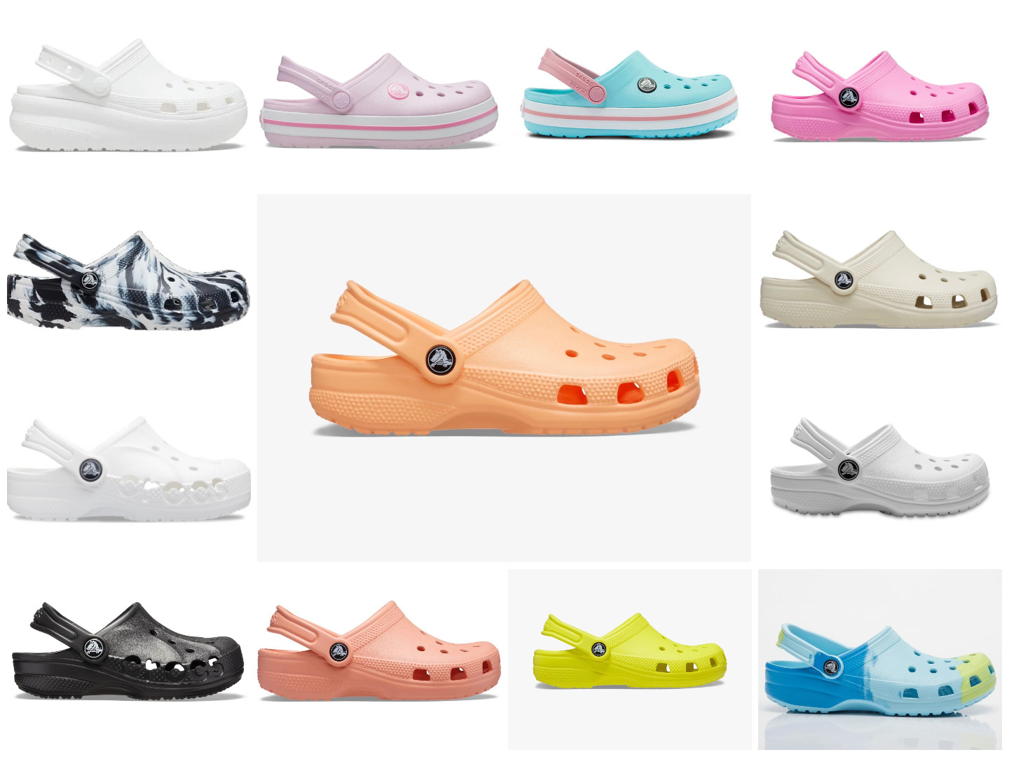 Crocs Classic Clog Boys Girls Juniors Colors And Sizes Available NEW
