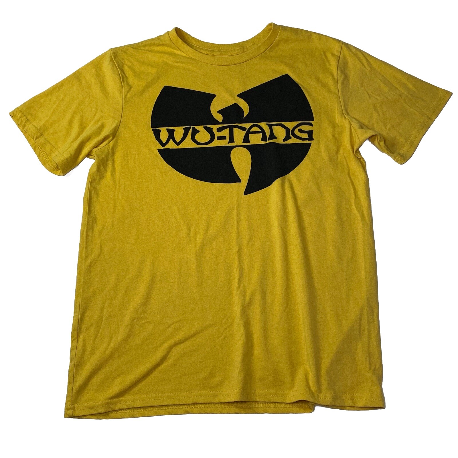 Wu Tang Clan Logo Yellow  T Shirt 14/16