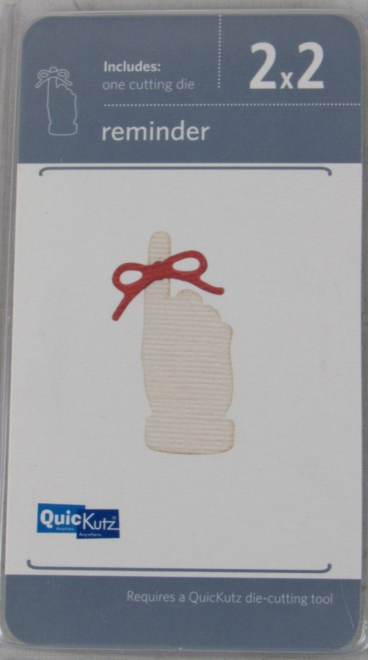 QuicKutz Reminder 2x2, 1 Cutting Die Set KS-0941