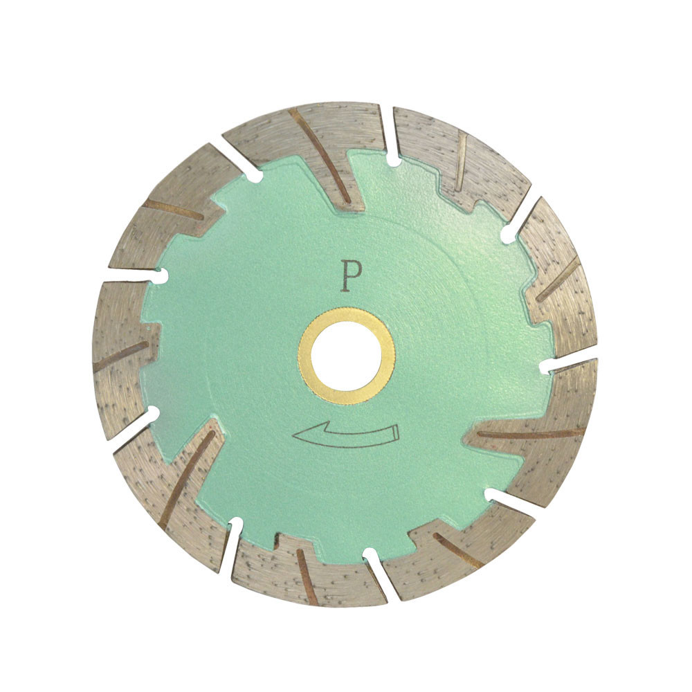 4.5" Turbo Segmented Saw Blade Concrete Brick General Purpose WET DRY 10mm Rim