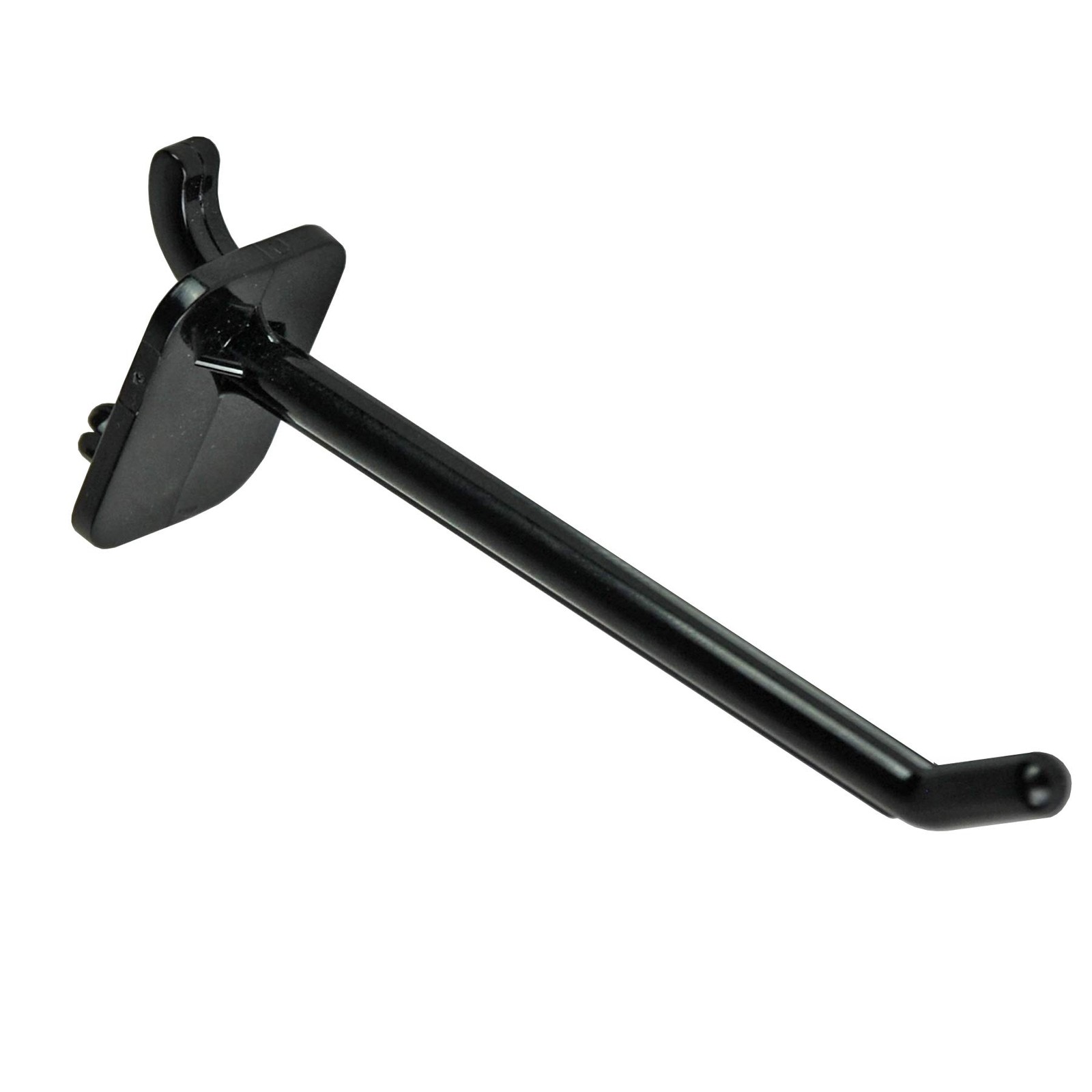 Azar Displays 800004-B Pack of 50 Black Pegboard Hooks (Also 4 Inch,
