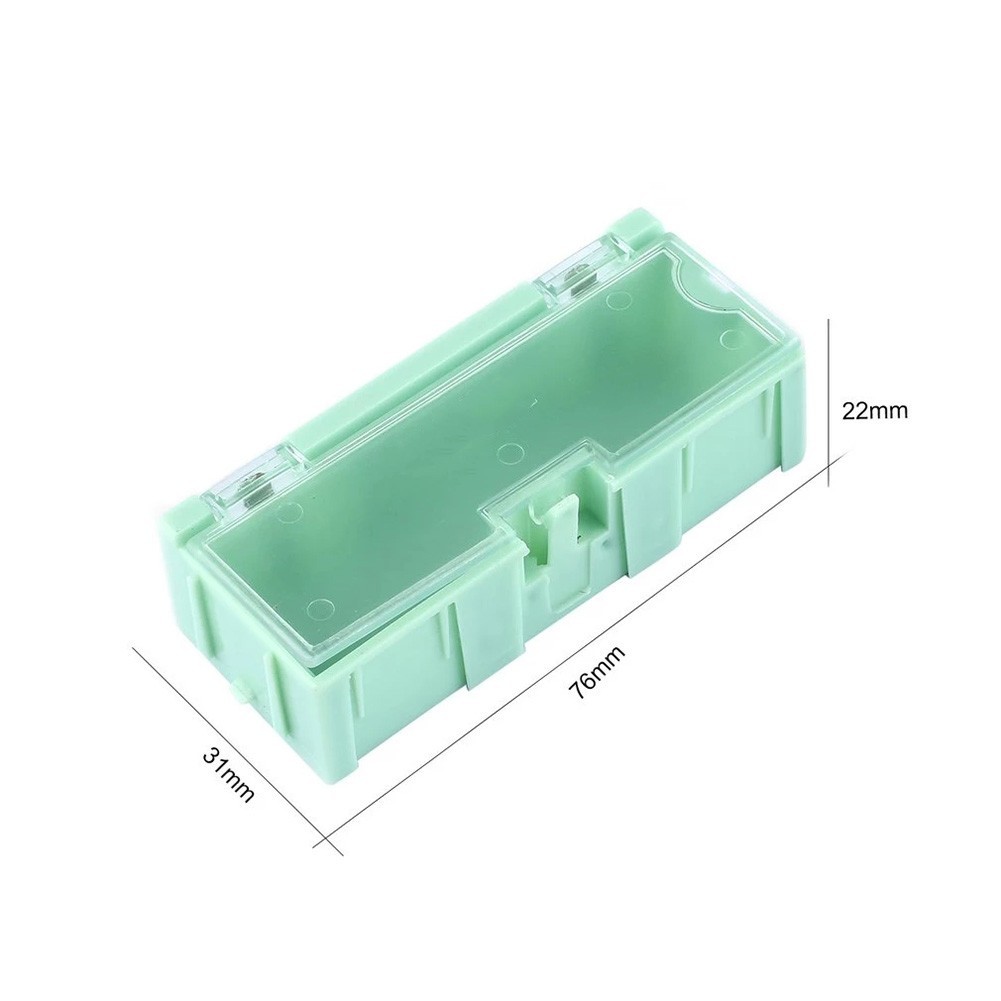 10 Piece Storage Case for Efficiently Organizing Electronic Components