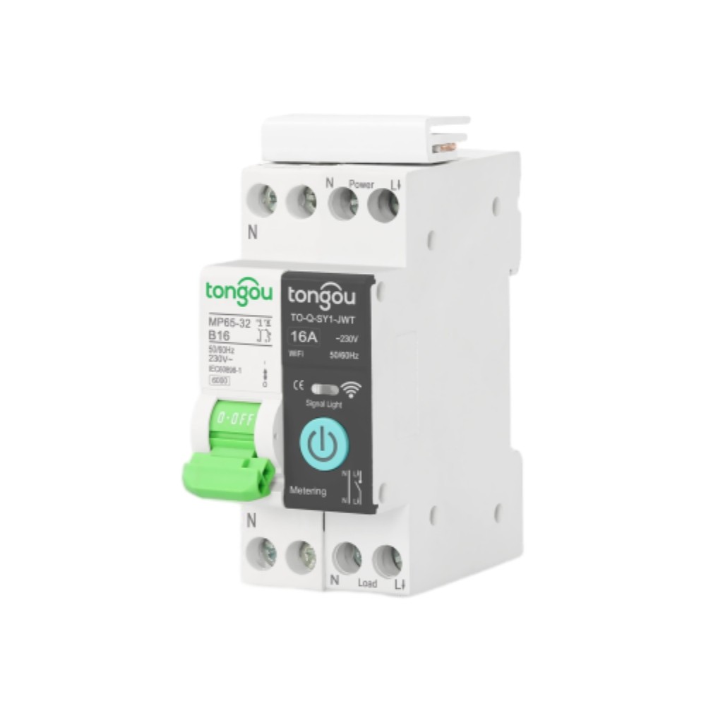 Tuya WiFi Smart Metering Switch 1P+N 10A/16A/25A/32A DIN Rail Timer Switch