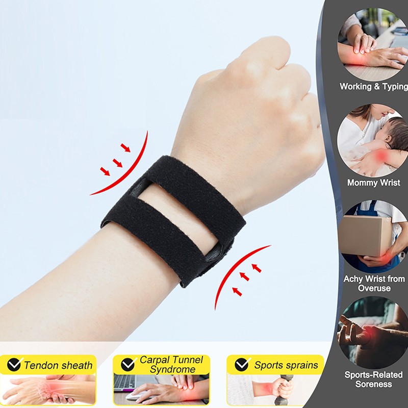 Support Wrist Brace Yoga Wrist Band TFCC Tear Fibrocartilage Injuries Brace