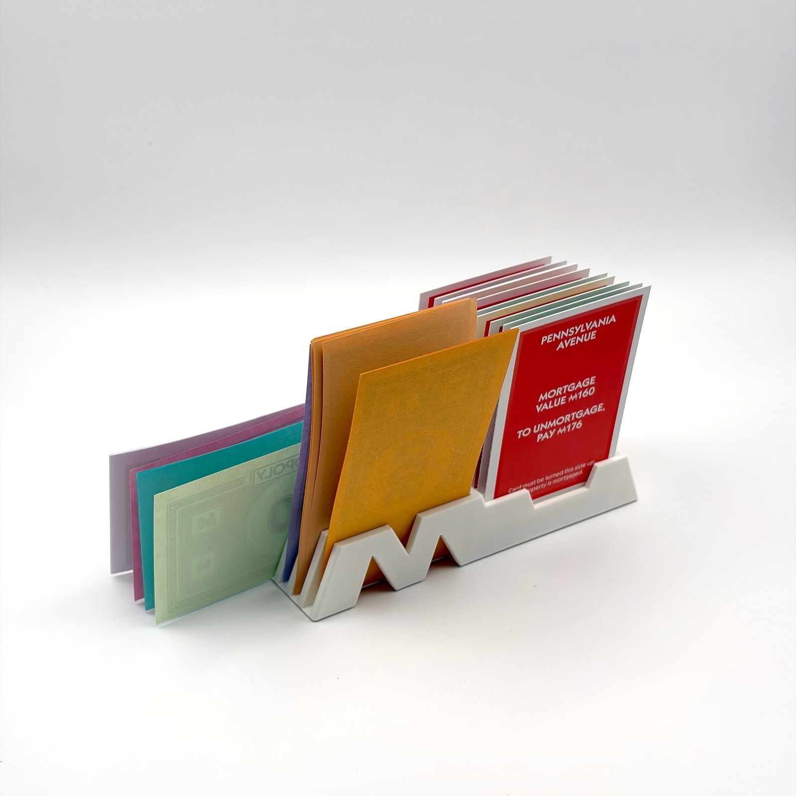 Monopoly Player Organizer Money Card Tray
